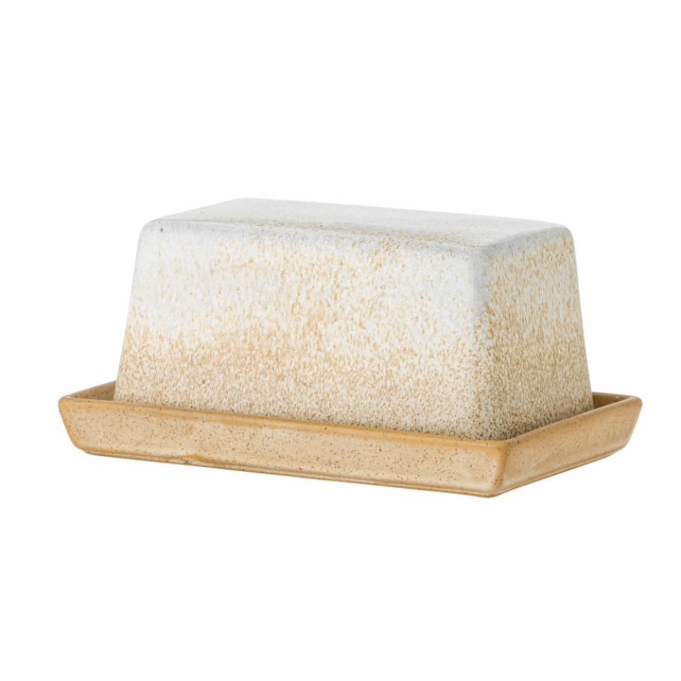 Paula Butter Box, Nature, Stoneware