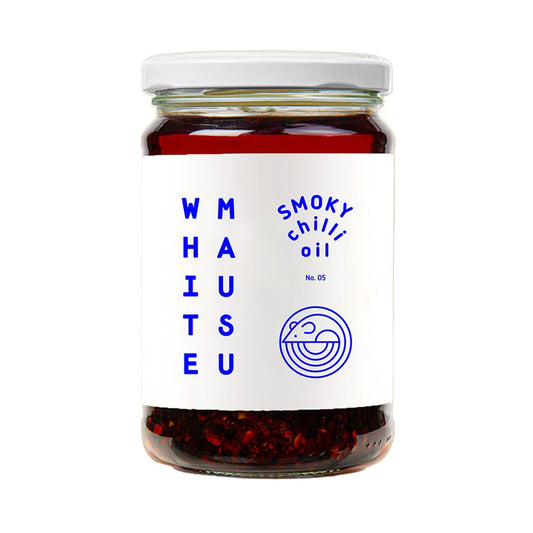 White Mausu Smoky Chilli Oil 240g