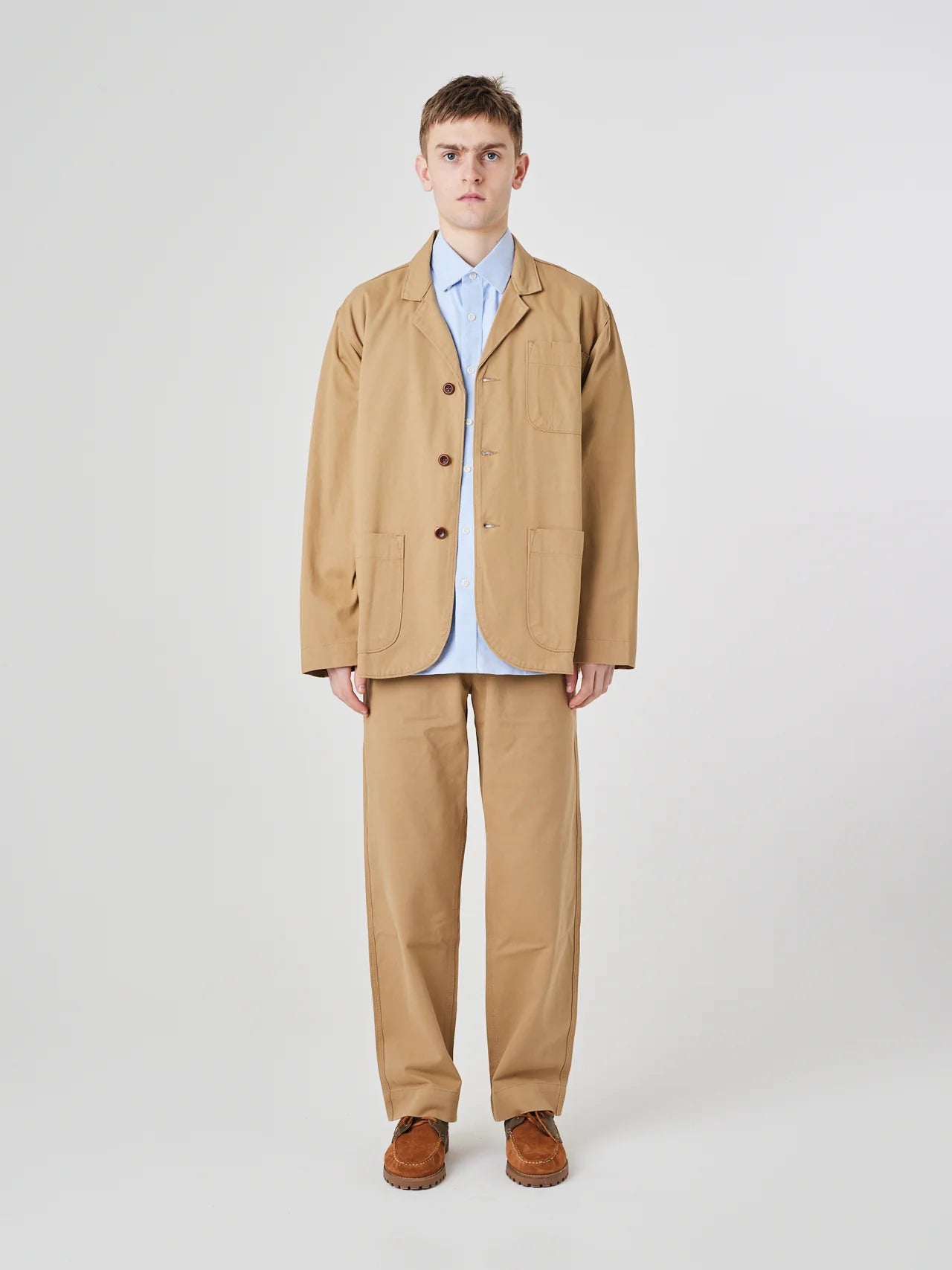 3006 Twill Blazer - khaki