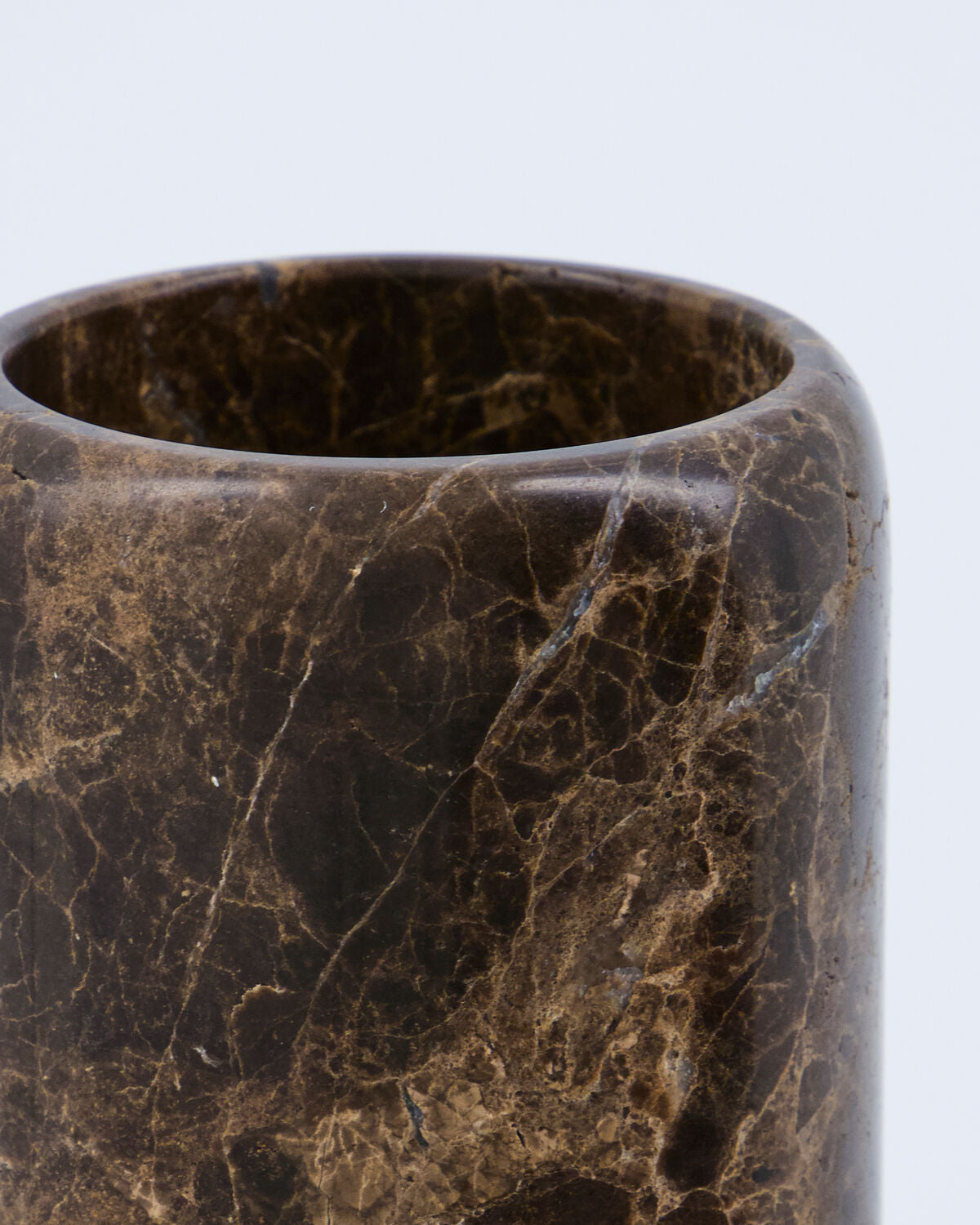Bathroom Tumber, Brown Marble