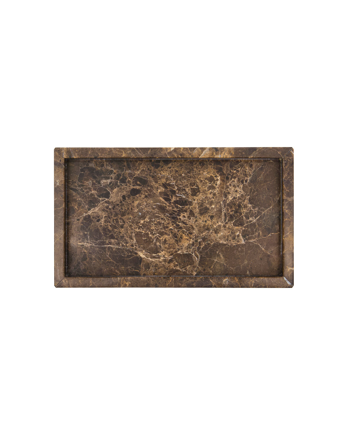 Deco Tray, Brown Marble