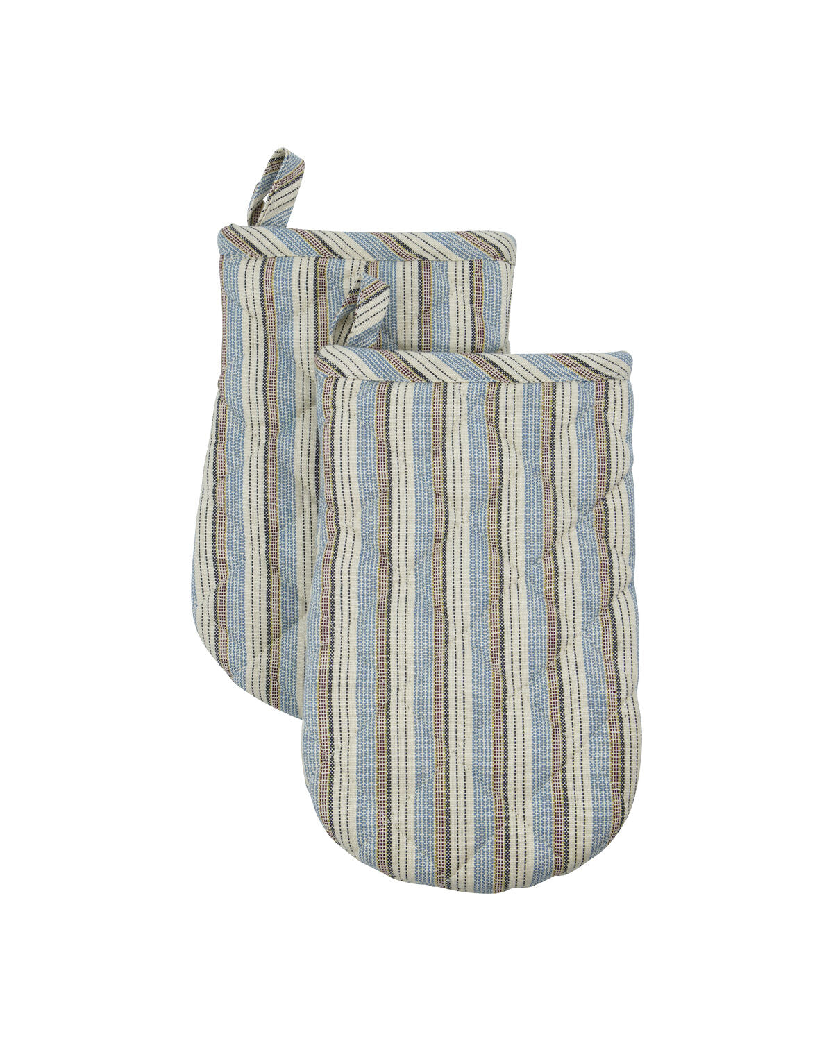 Kitchen Gloves, Pair, Sand & Blue