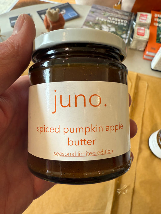spiced pumpkin apple butter