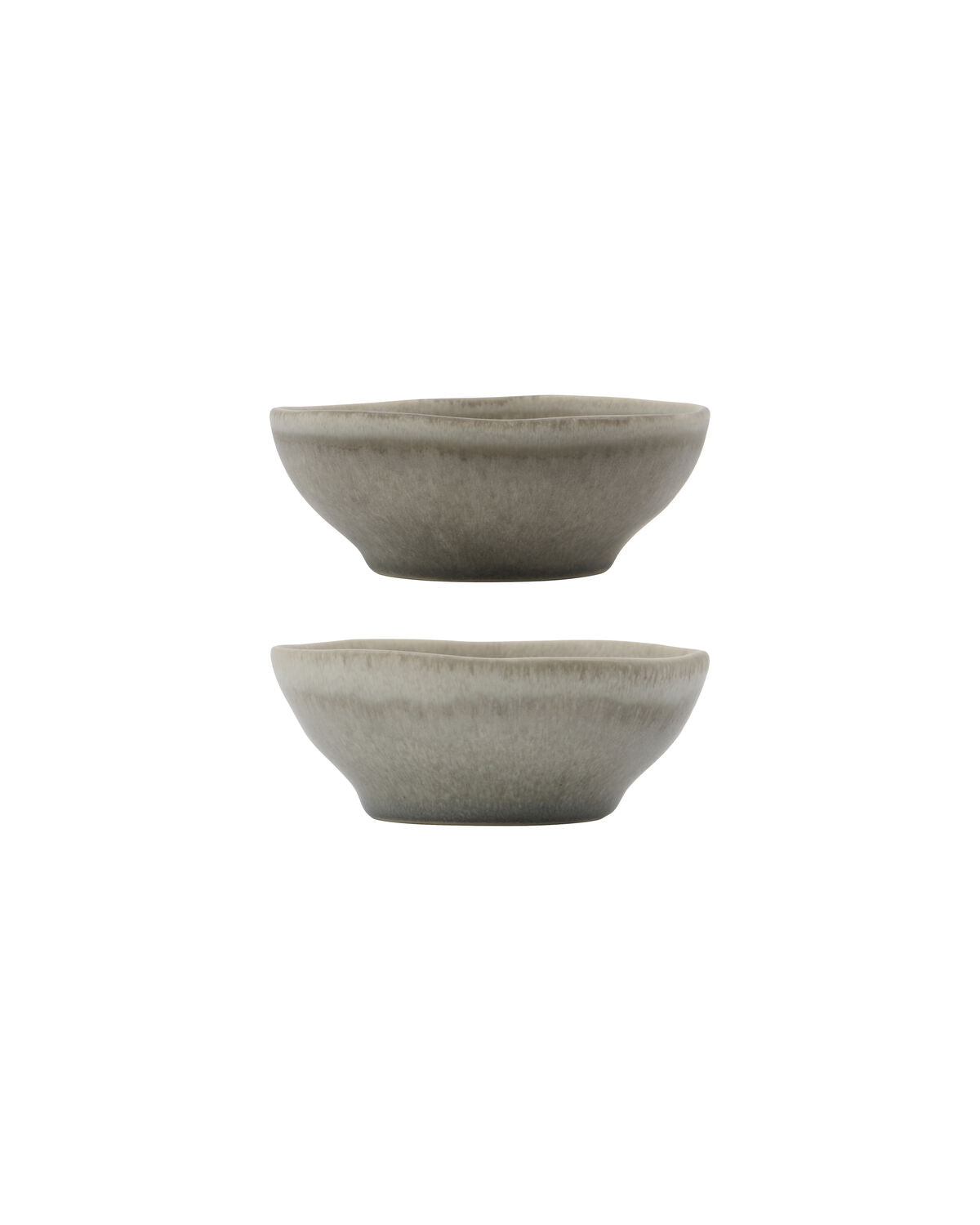 Set of 2 Bowls, Grey