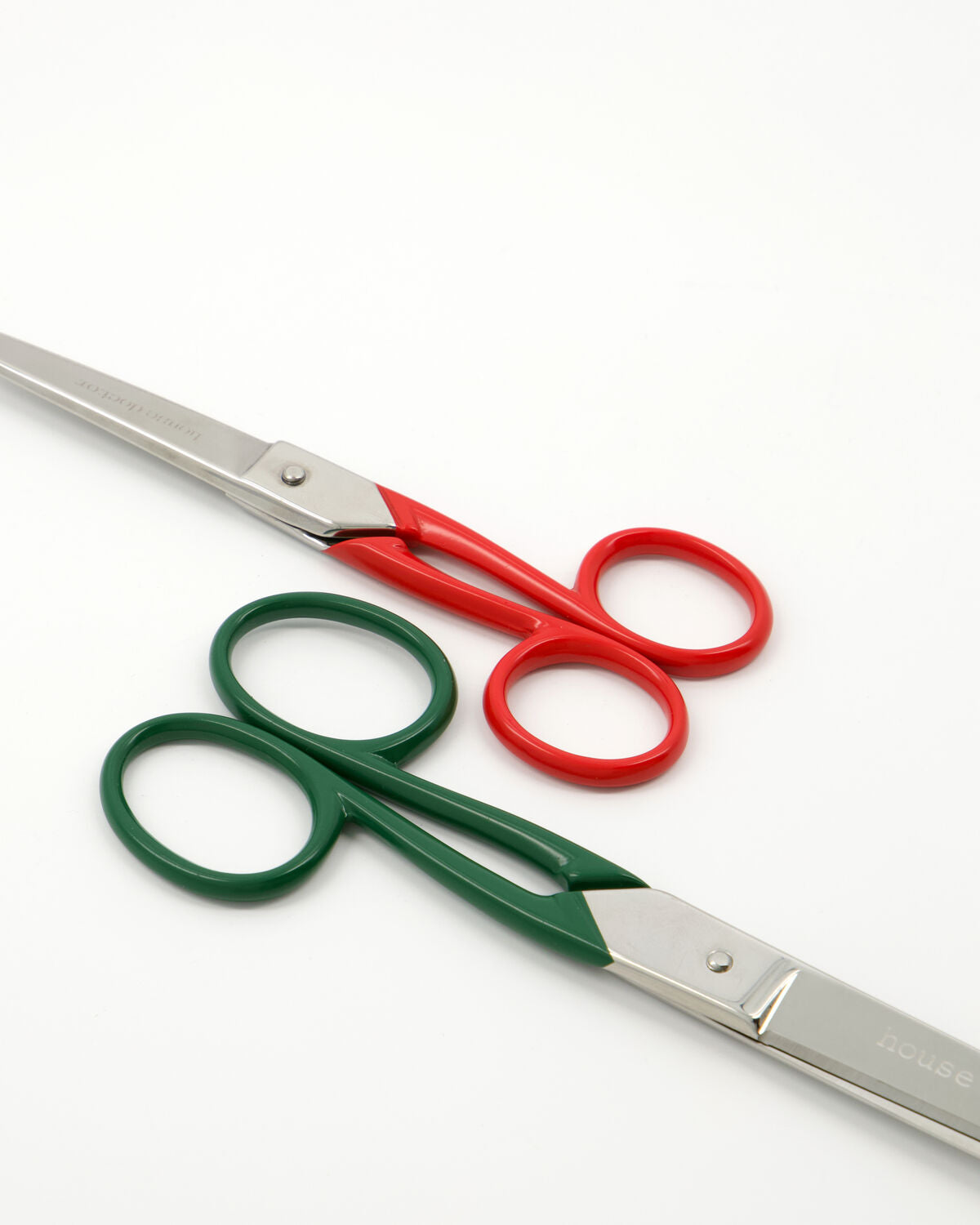 Scissors, Set of 2, Red & Green