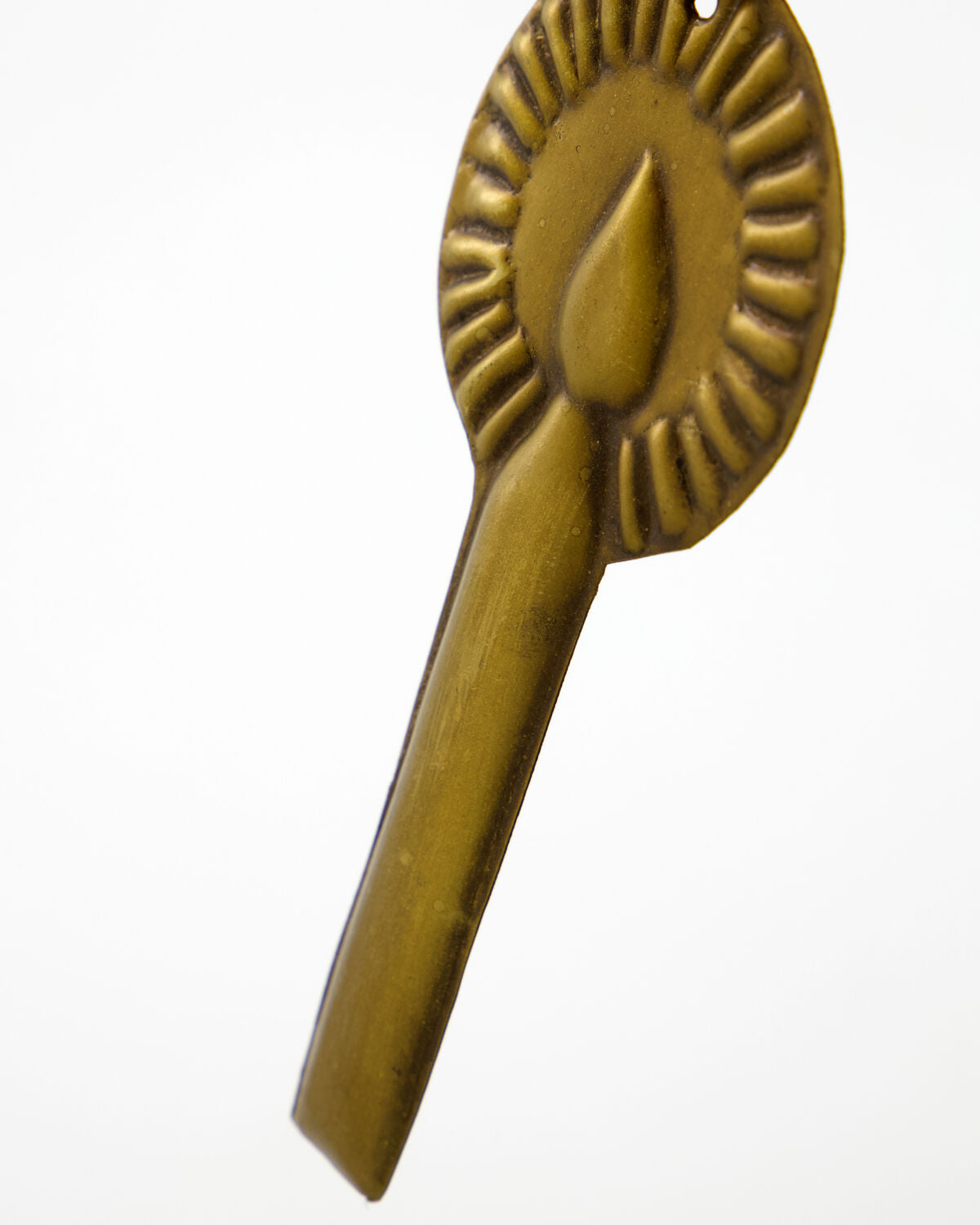 Christmas Ornament, Glory, Antique Brass