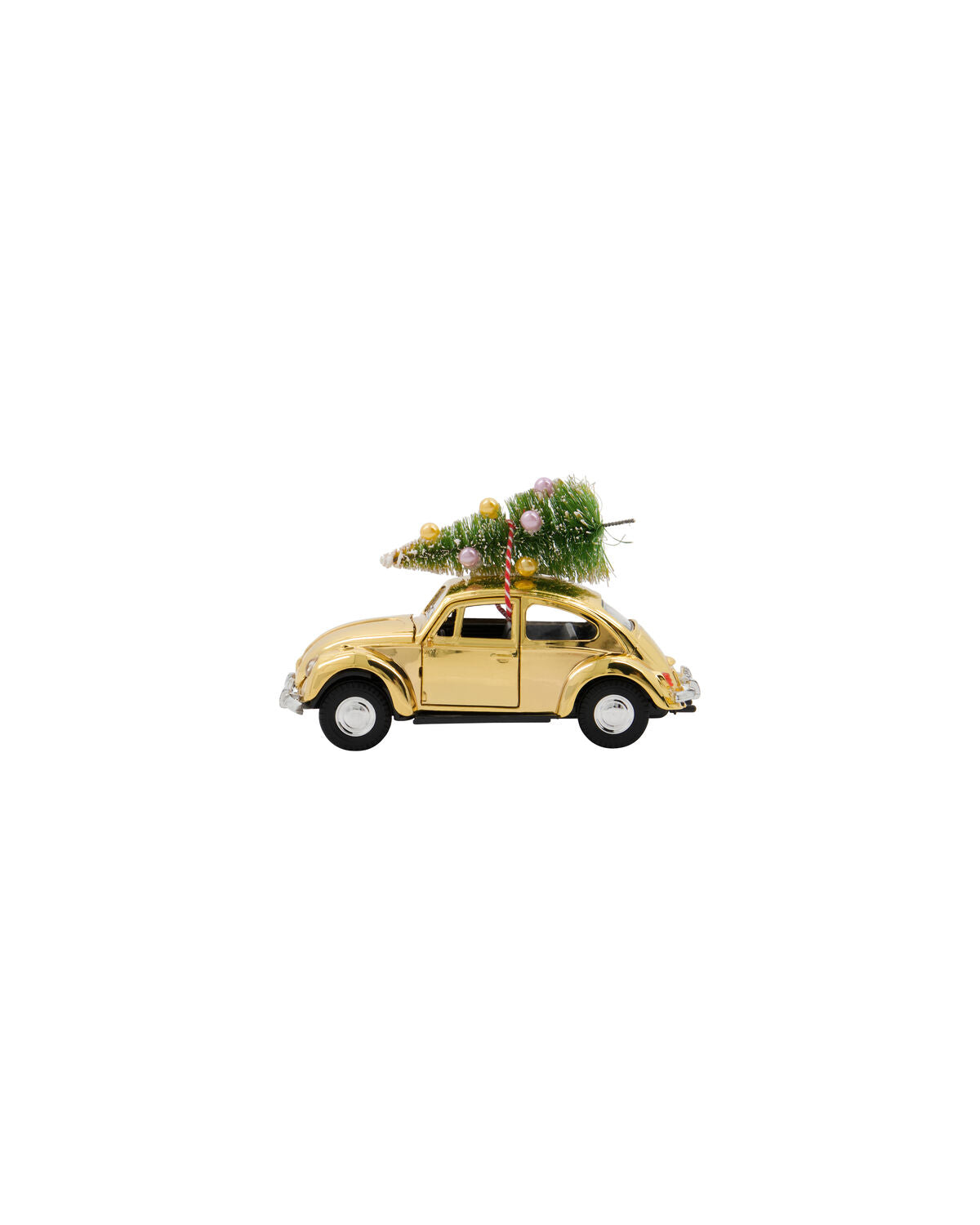Decoration, Xmas Car, Golden