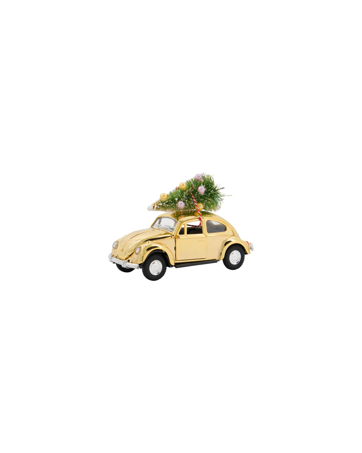 Decoration, Xmas Car, Golden