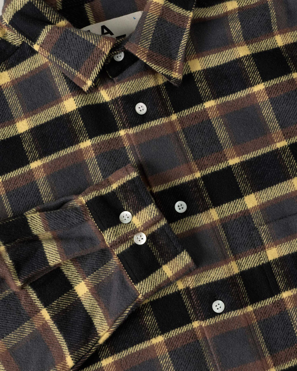 CARVALHO, Baggy Oversized Shirt, Yellow Checks