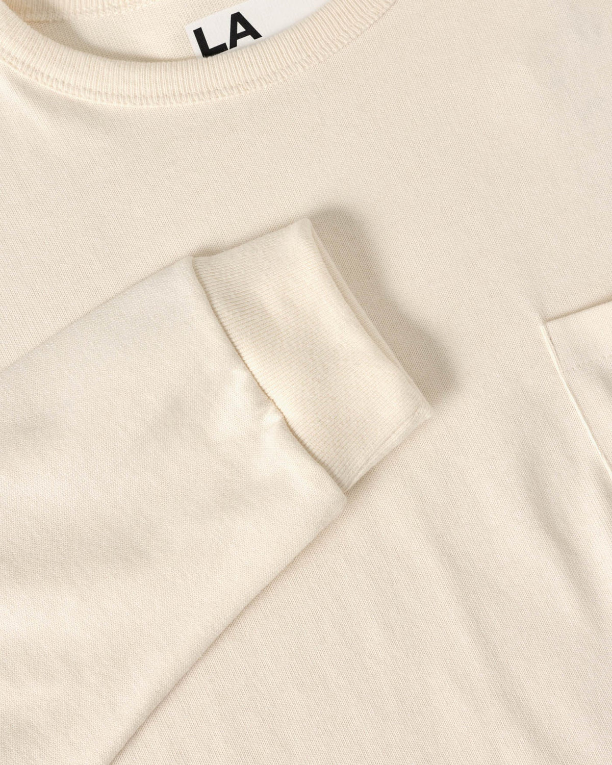DUARTE, Long-sleeve Pocket T-Shirt, Off-White
