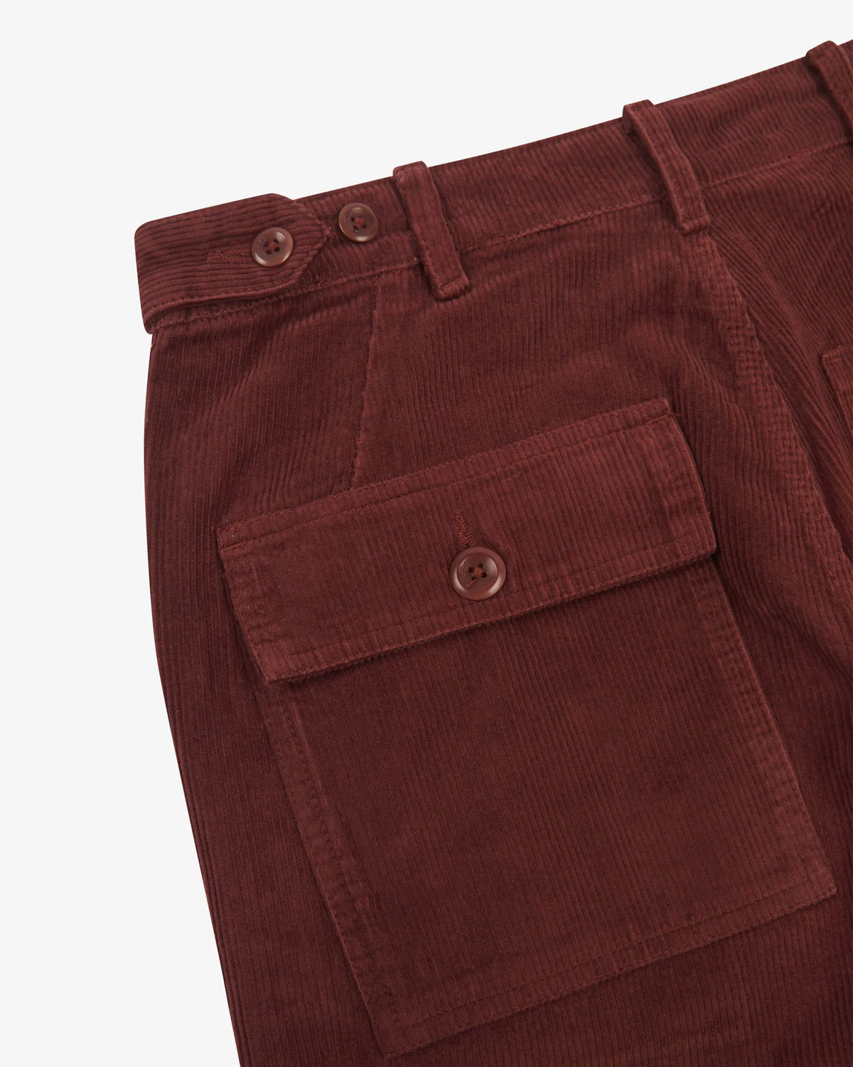 5005 Cord Workwear Pants - Deep Wine Berry