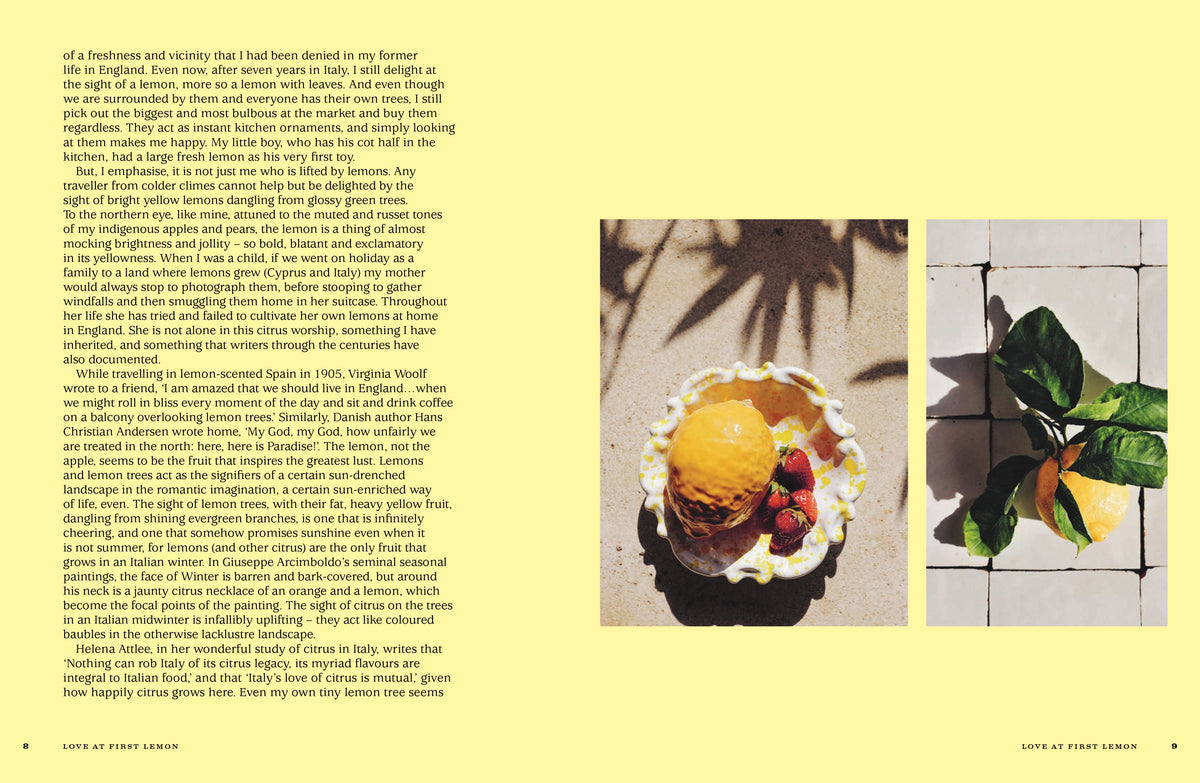 FOR THE LOVE OF LEMONS: ITALIAN INSPIRED SWEET/ SAVOURY (HB)