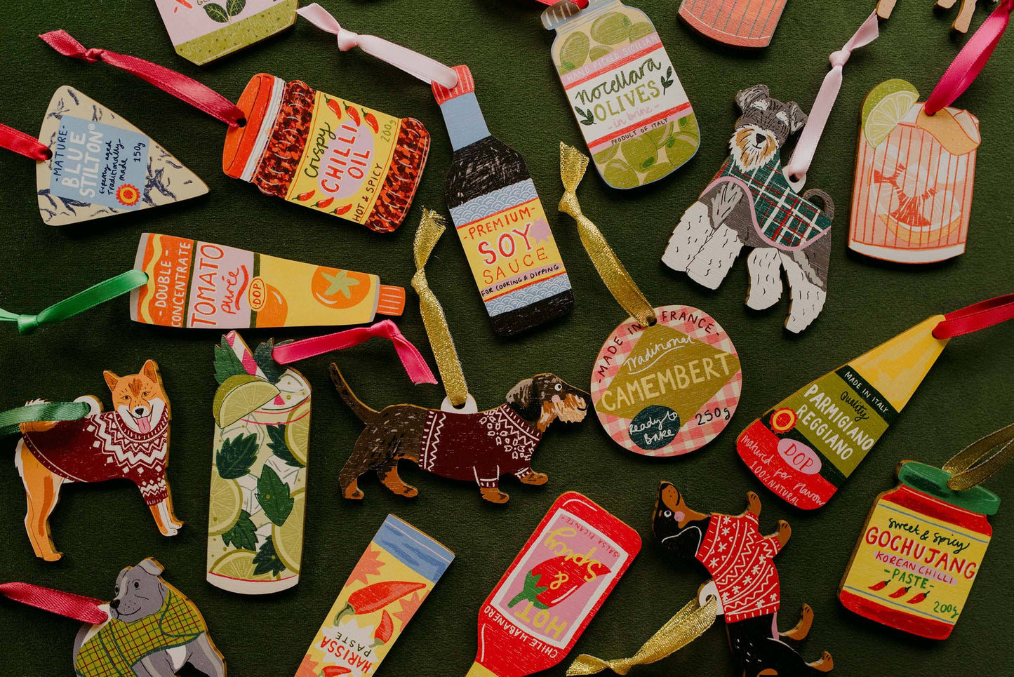 Laura Barnes Wholesale Ltd - Nocellara Olives Hanging Decoration