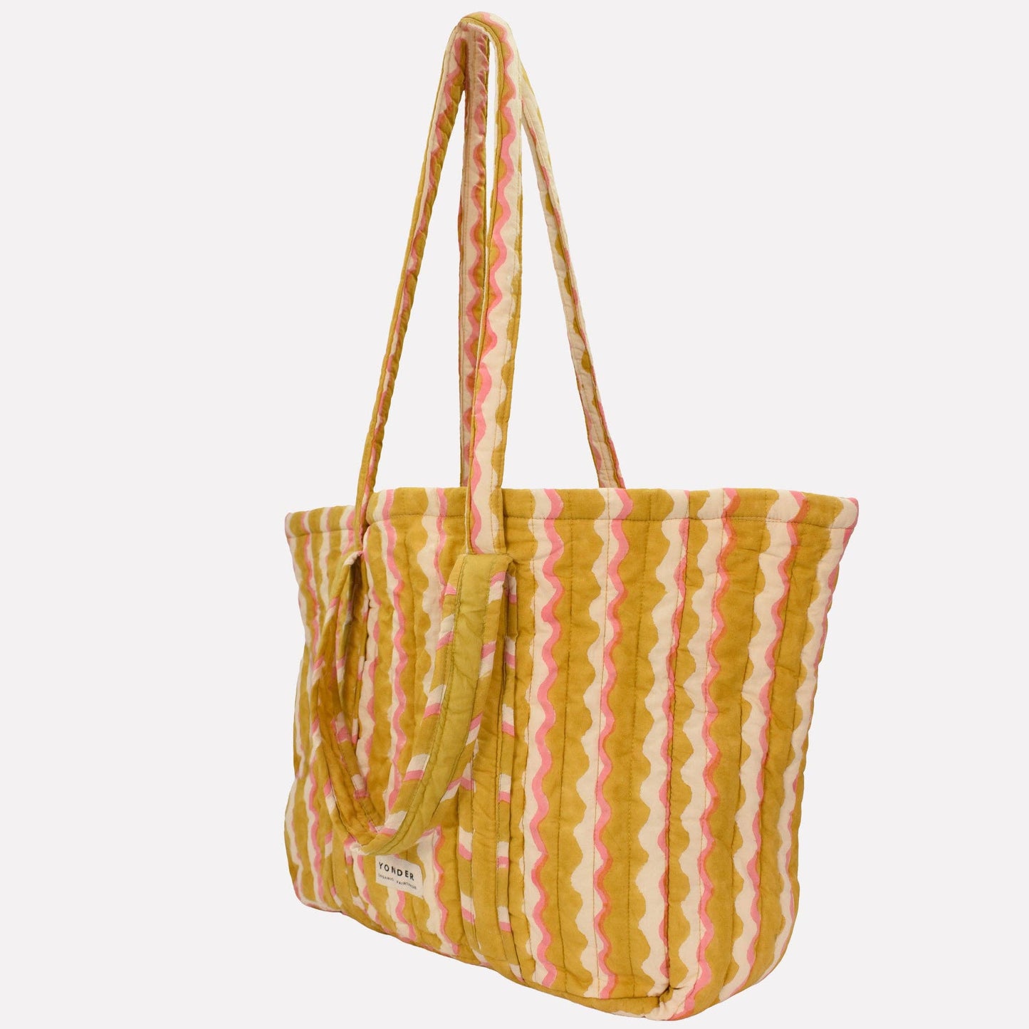 YONDER. - Quilted Carry All | Wiggle | Honey