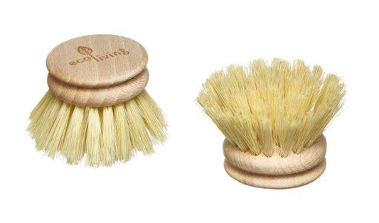 ecoLiving - Wooden Dish Head - Replacement Head (FSC 100%)