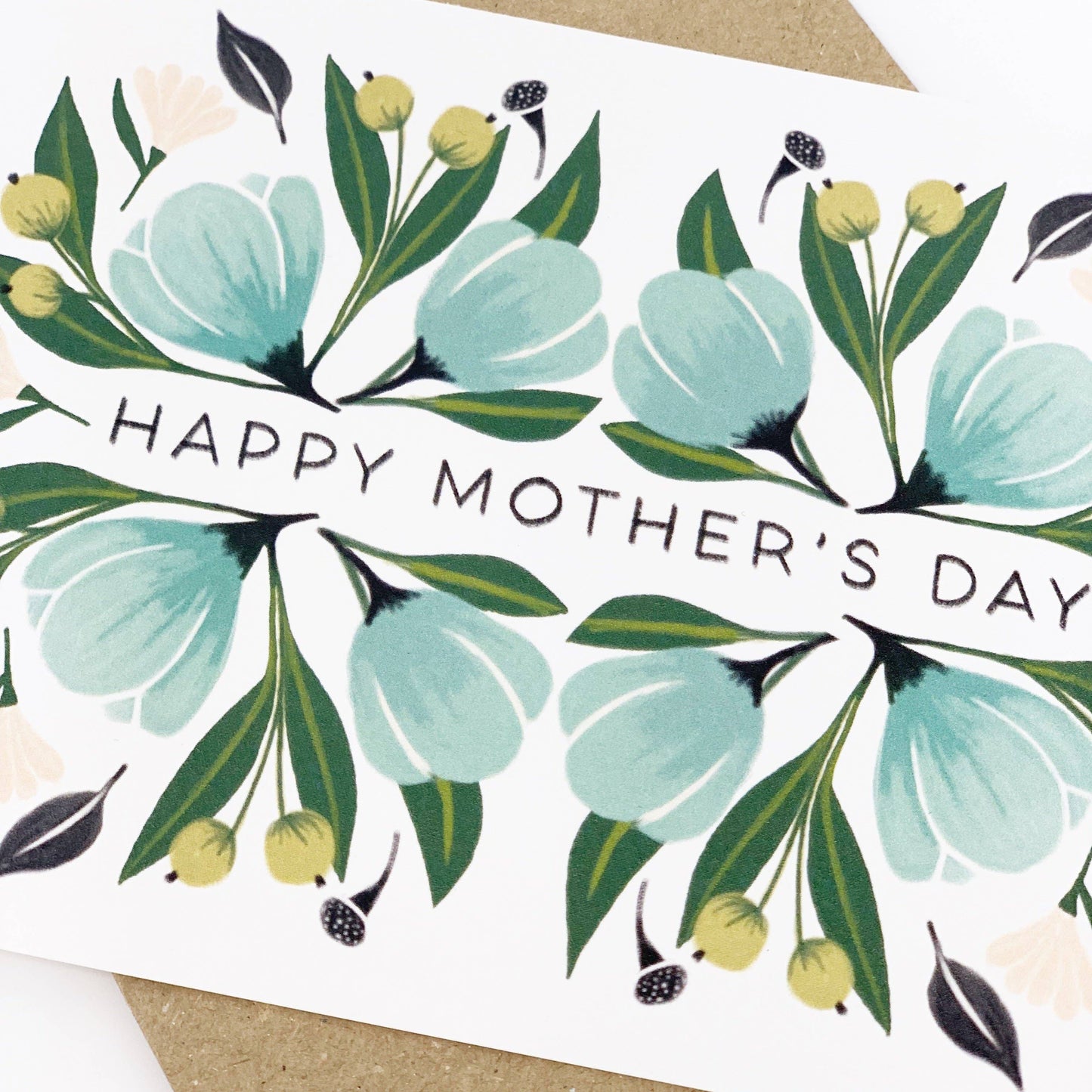 Happy Mother's Day - Floral Green