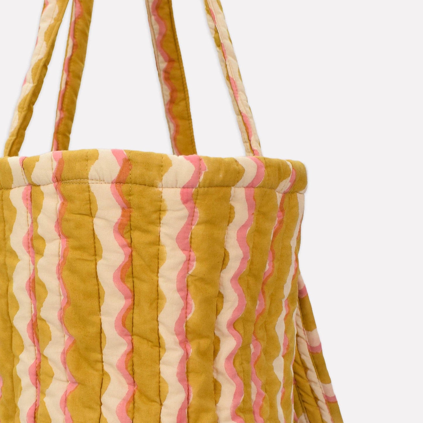 YONDER. - Quilted Carry All | Wiggle | Honey