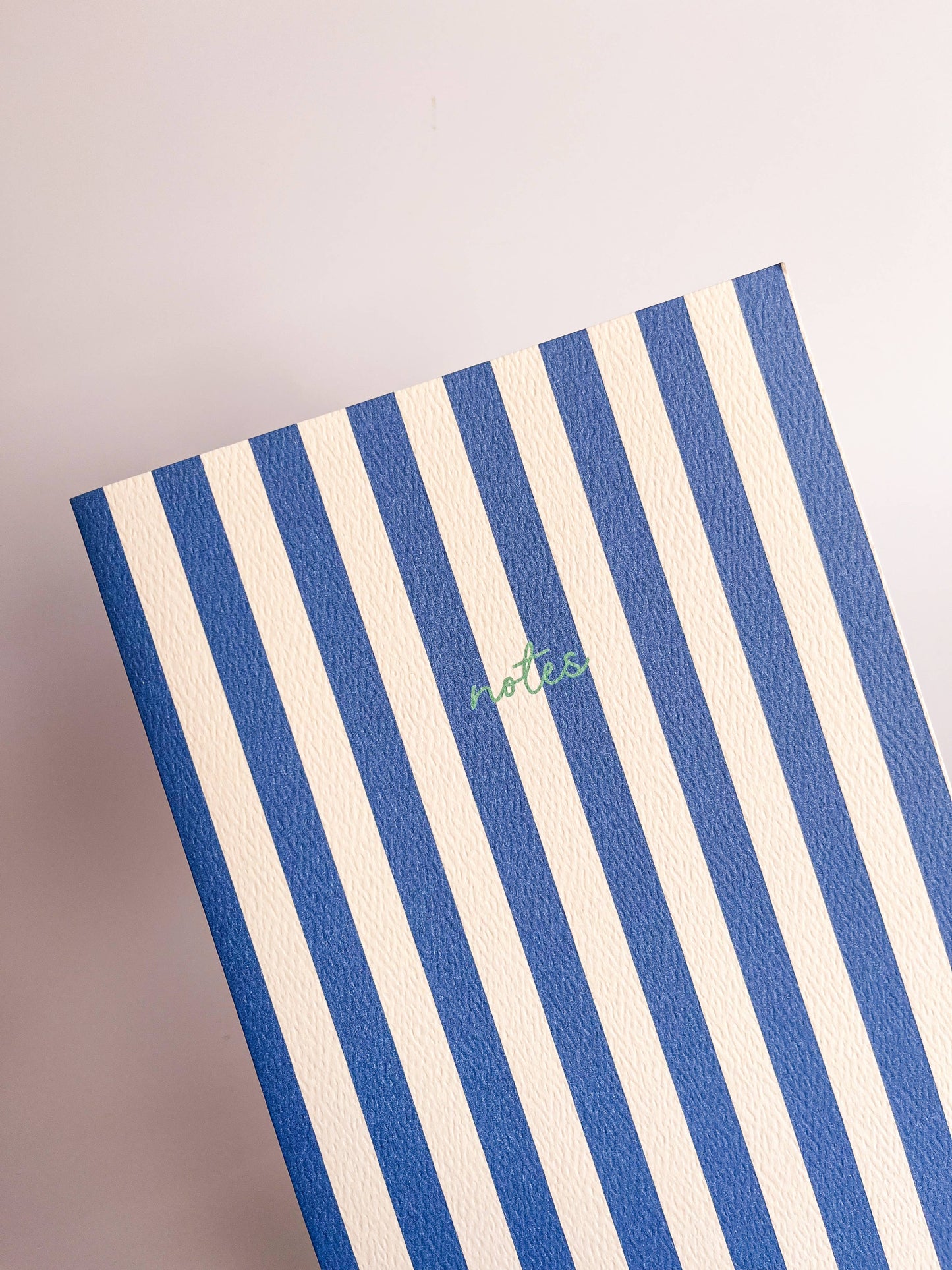 Fin Studio - Striped Notebook with Contrast Color