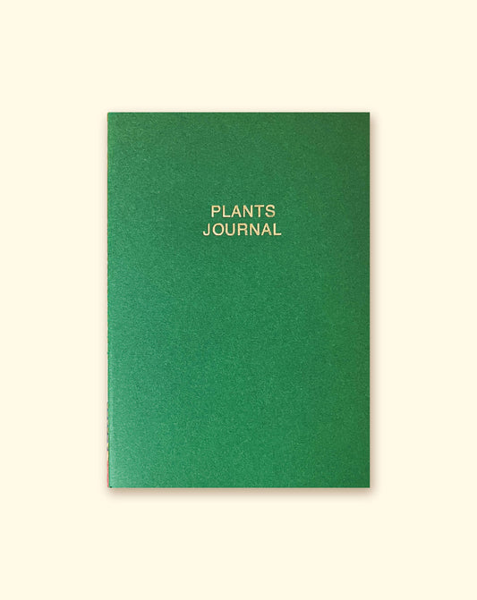 Fin Studio - Plants Care Journal, Notebook / Greens