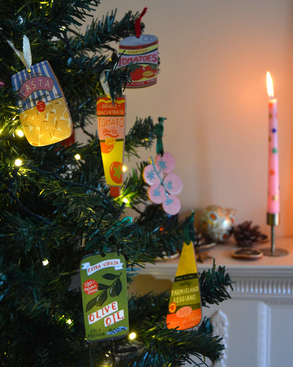 Parmesan Cheese Wooden Decoration