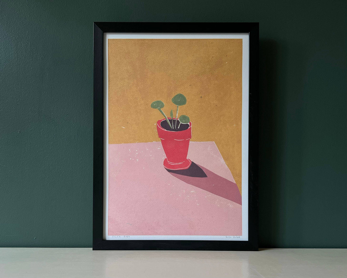 Luiza Holub - Art Print Pilea Baby Wall Art