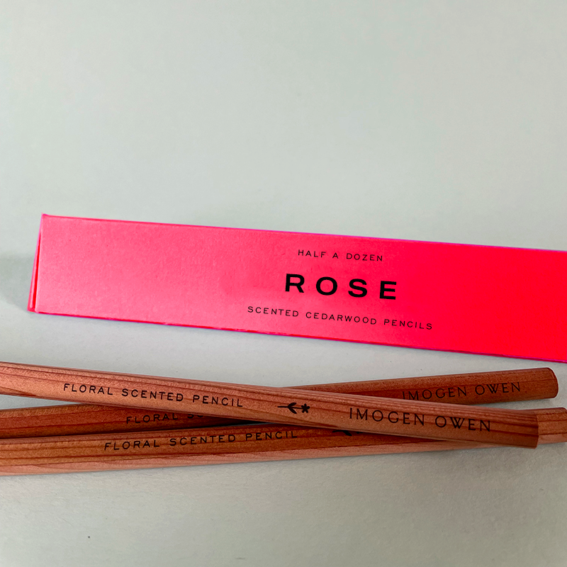 IMOGEN OWEN - ROSE SCENTED PENCILS