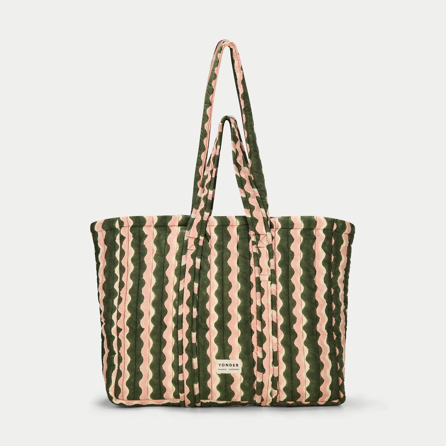 YONDER. - Quilted Carry All | Whirly | Fern