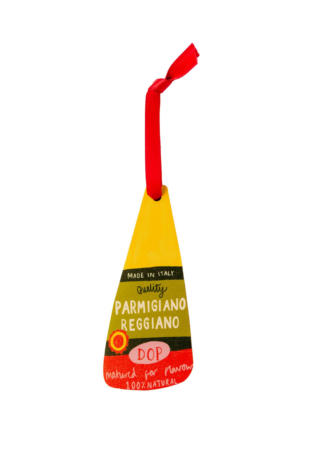 Parmesan Cheese Wooden Decoration
