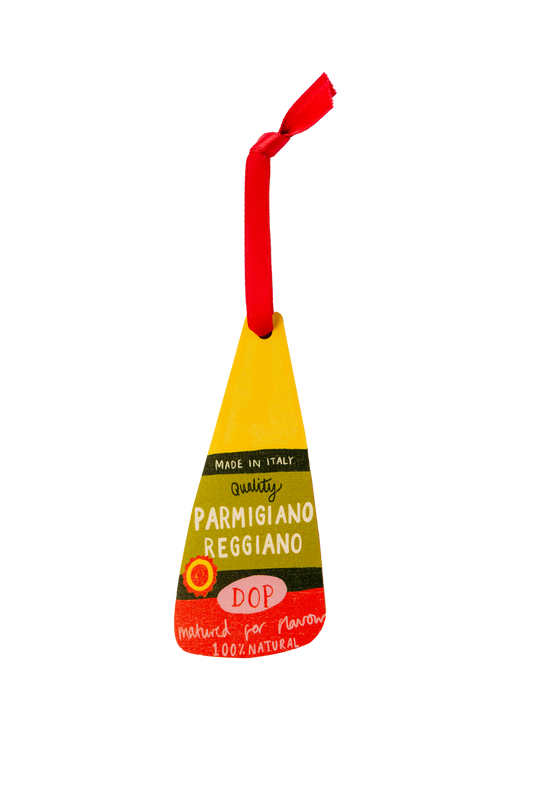 Parmesan Cheese Wooden Decoration