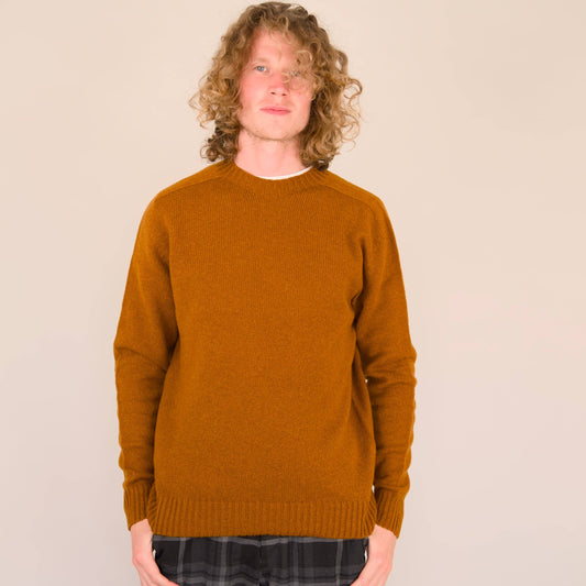 Origin Knitwear - Seamless Crew - Cumin