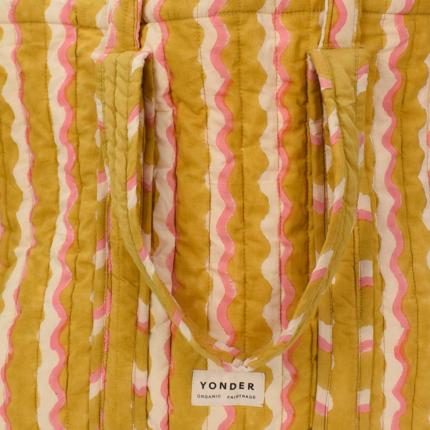 YONDER. - Quilted Carry All | Wiggle | Honey
