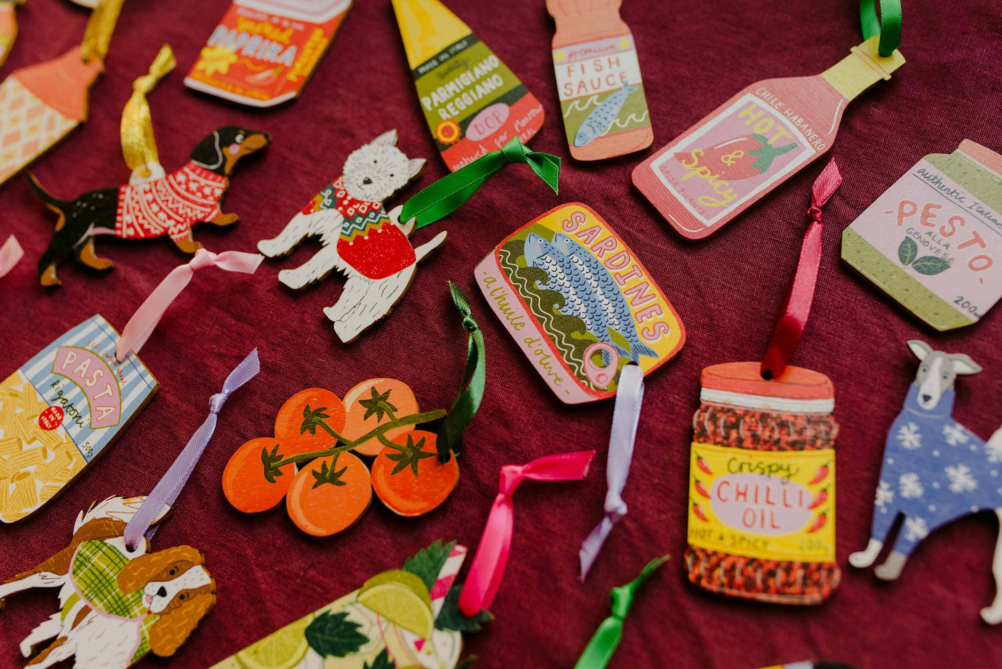 Laura Barnes Wholesale Ltd - Sardines Christmas Decoration