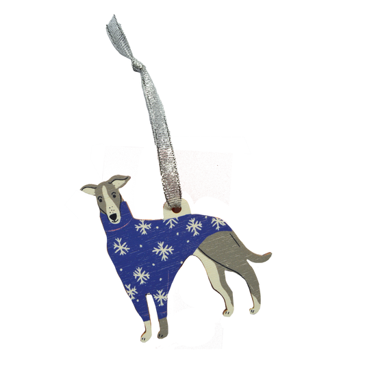 Whippet Dog Decoration
