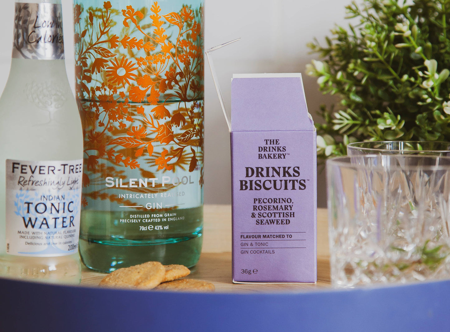 The Drinks Bakery - Drinks Biscuits - Pecorino Cheese & Rosemary 110g
