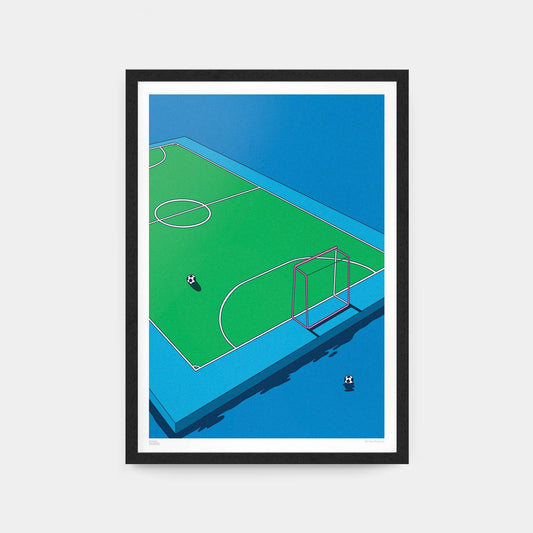 Evermade - A4 l Unframed Floating Field Art Print by Ana Popescu