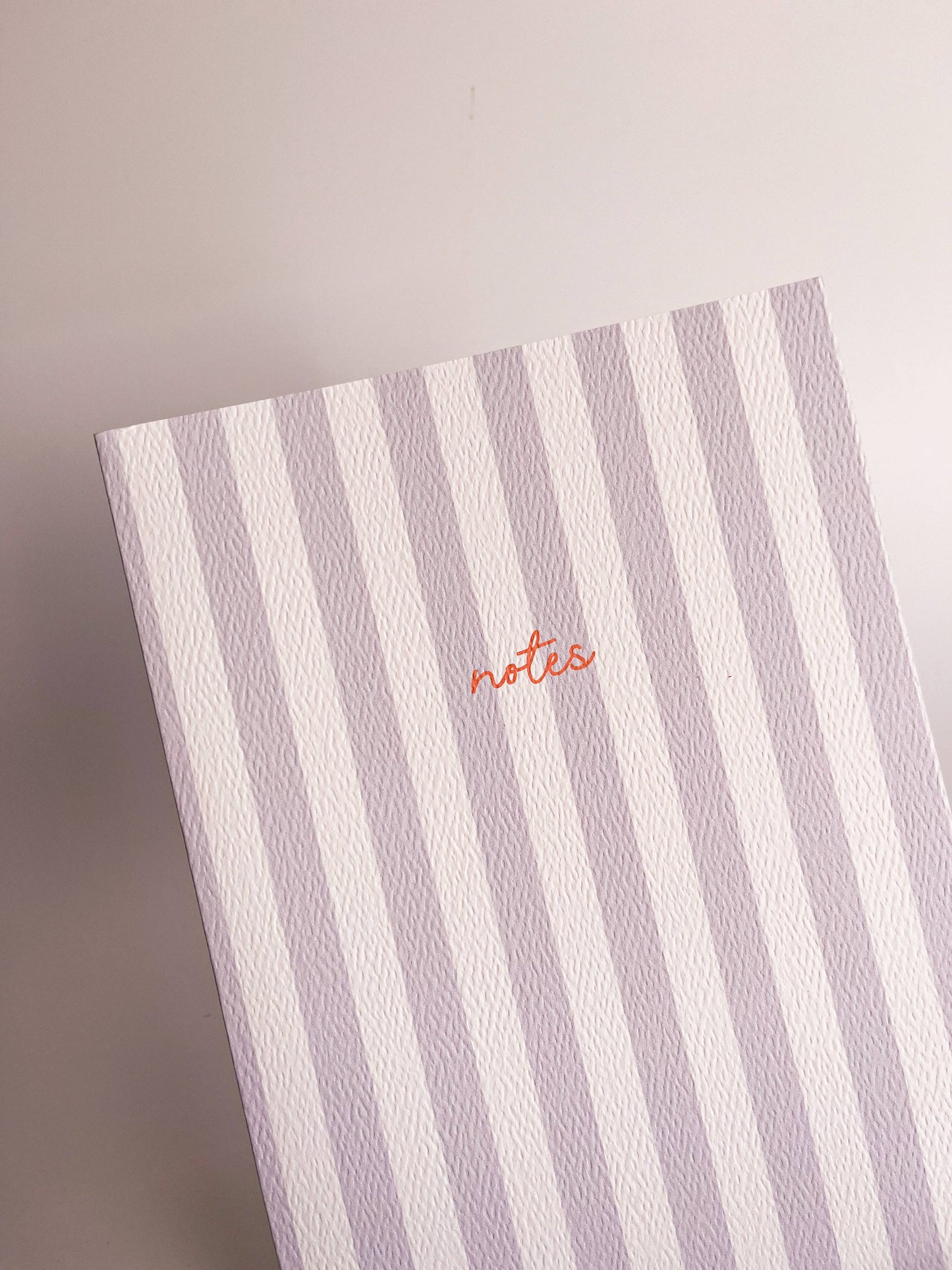 Fin Studio - Striped Notebook with Contrast Color