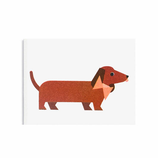 Dachshund Mini Card
