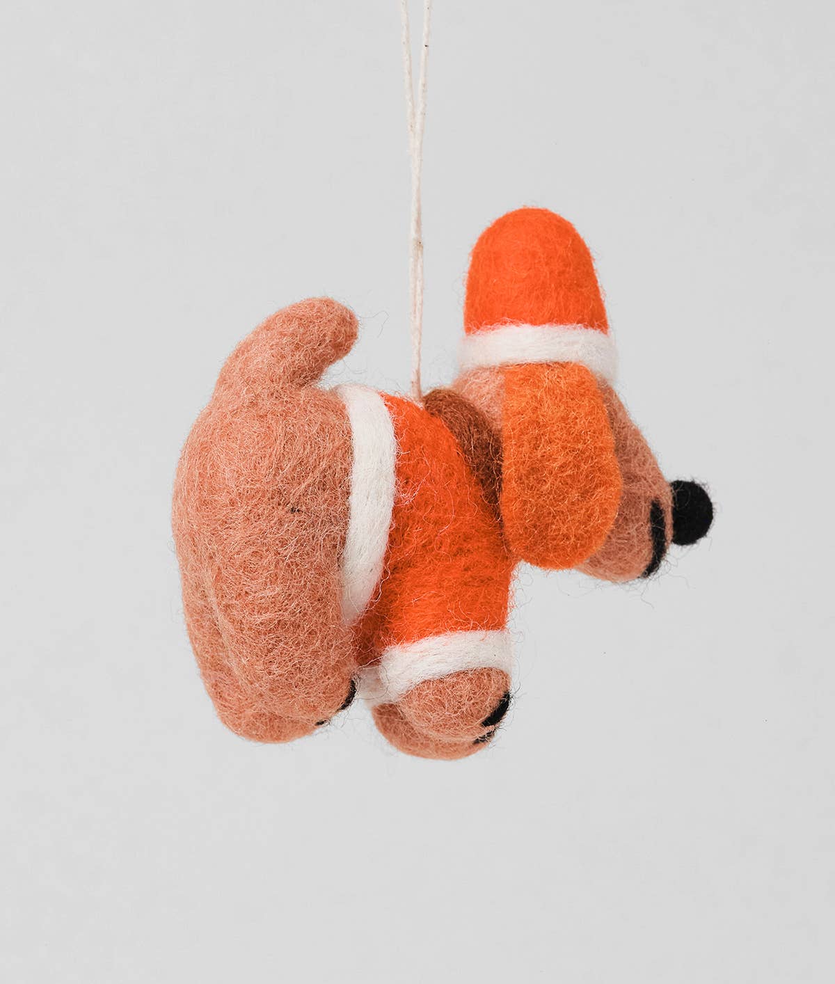 Jeff Dog Hanging Felt Ornament