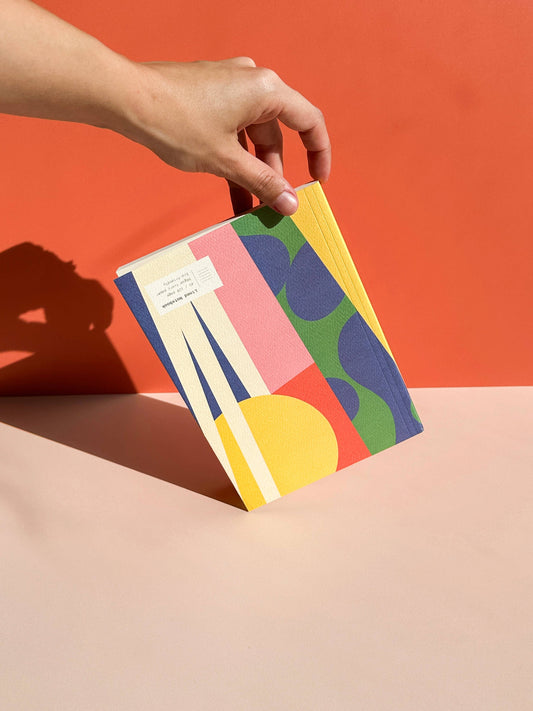 Fin Studio - Claudia Lined Notebook \ Lay-Flat Notebook