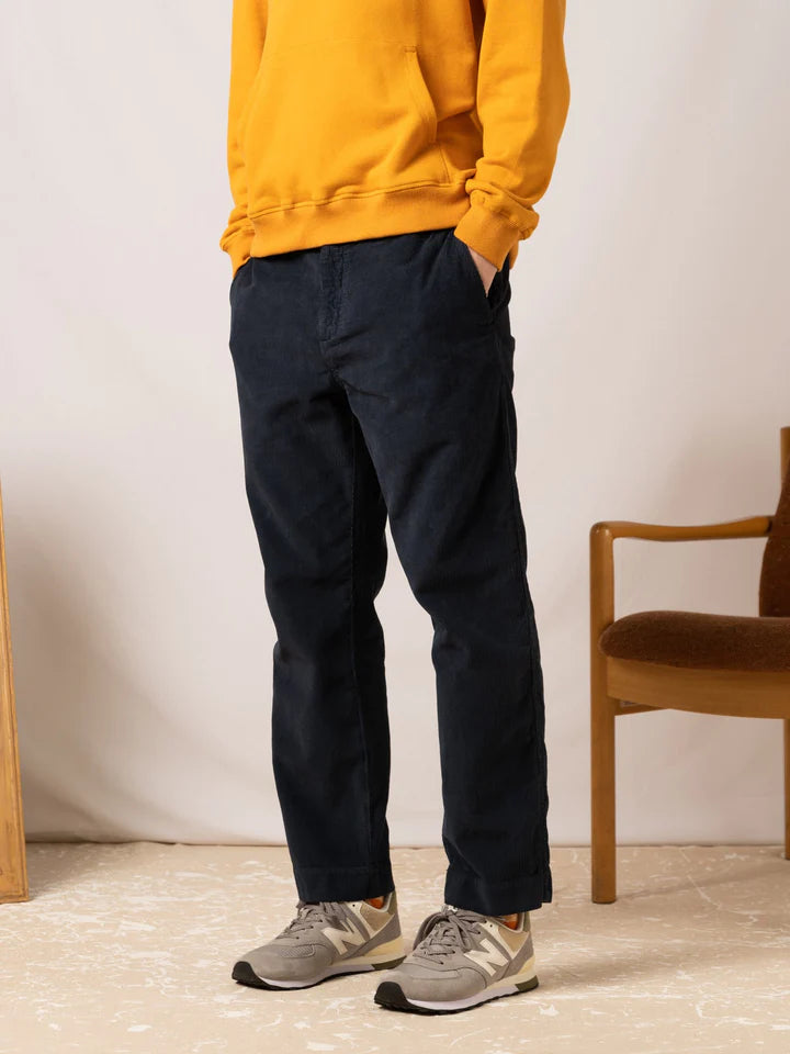 Aberlour Carpenter Pant in Navy Waffle Cord