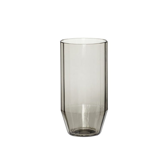 Aster drinking glass, smoked