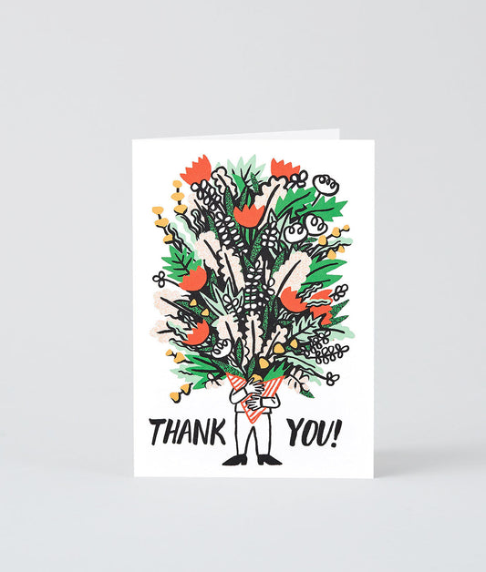 Bunch of Flowers - Thank You! Card
