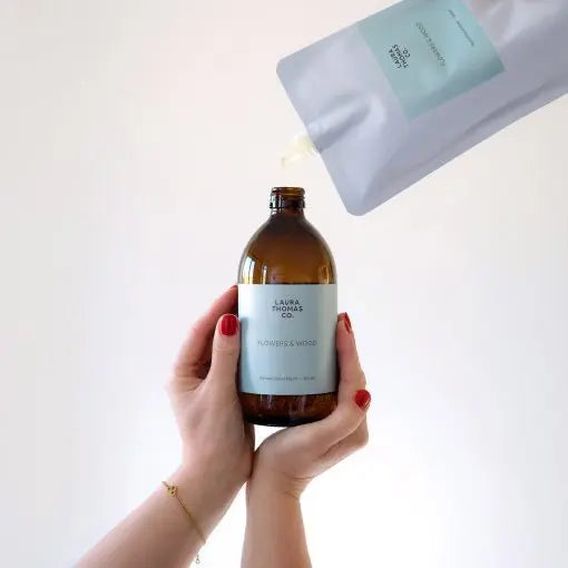 Flowers and Wood Hand Wash refill