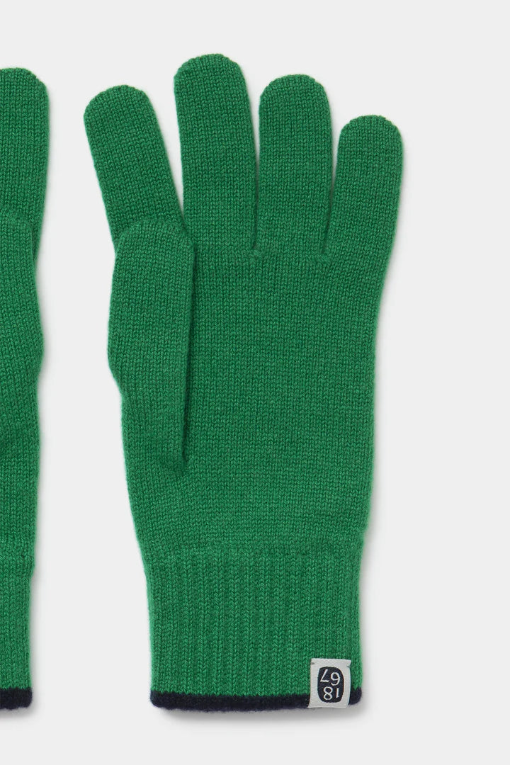 Cashmere gloves, jungle