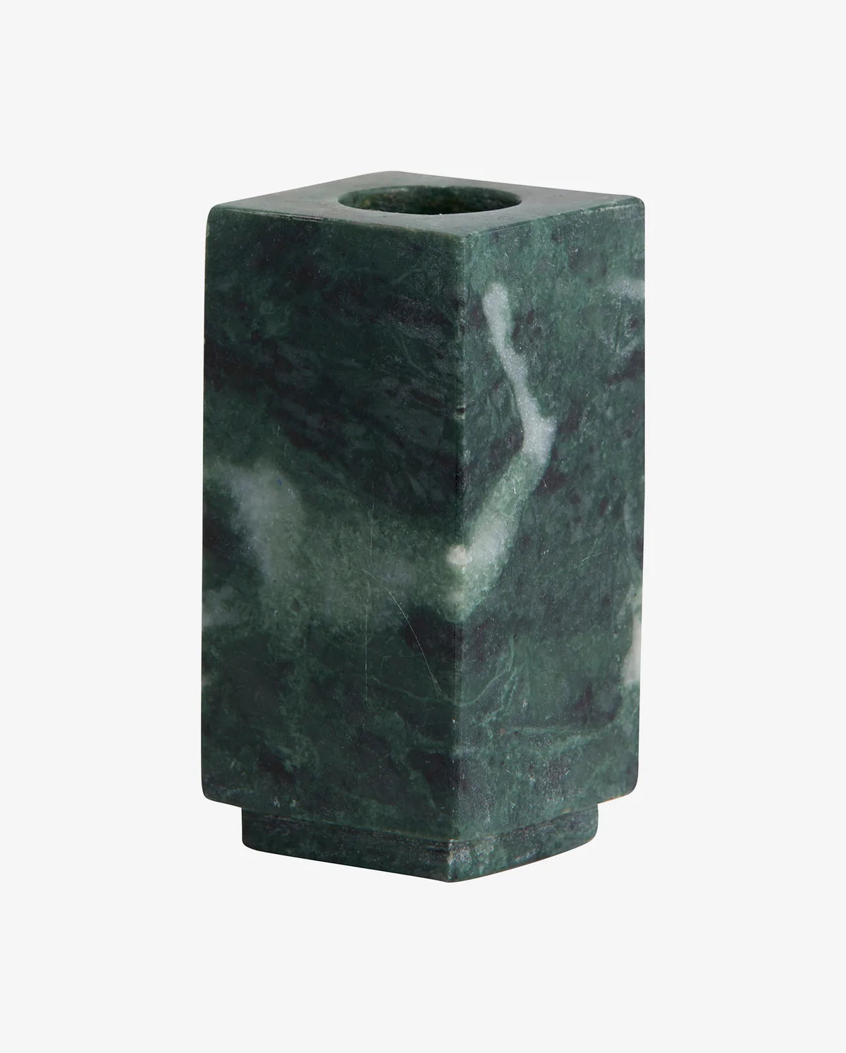 Haida marble candlestick, green, large