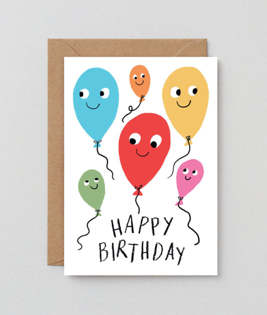 Happy birthday balloons