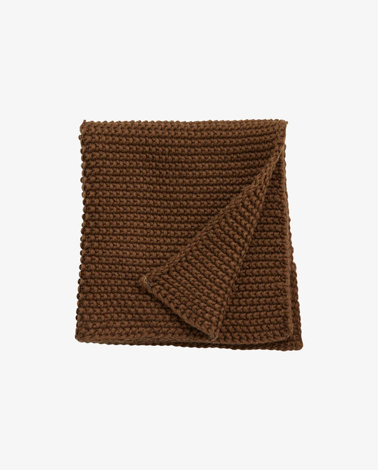 Merga cotton dishcloth brown