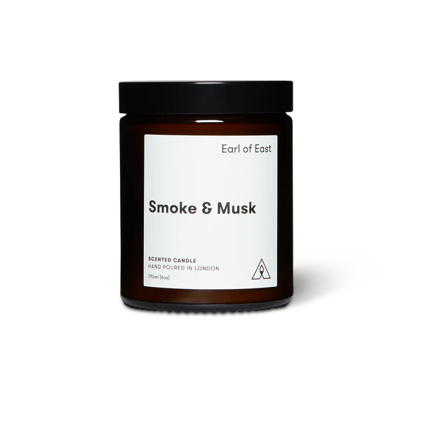 Smoke and musk soy wax candle
