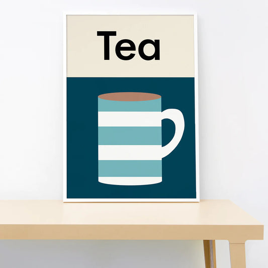Tea print SMALL